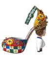 Sandale Dolce & Gabbana cu detalii Carretto multicolore - imagine 5