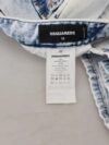 Jeans din denim albastru deschis cu talie înaltă DSQUARED2 - imagine 3