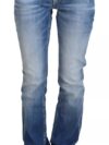 Jeansuri din denim cu talie medie și evazare DSQUARED2 - imagine 2
