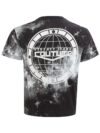 Tricou din bumbac negru Versace Jeans - imagine 2