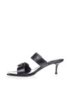 Alexander McQueen Sandale din piele neagră atemporale - imagine 2