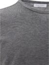 Gran Sasso Tricou Elegant Gri din Bumbac pentru Bărbați - imagine 3