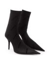 Botine Balenciaga elegante din spandex negre - imagine 5