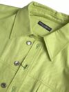 Dolce & Gabbana Cămașă Casual Verde din Bumbac cu Guler - imagine 4