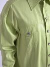 Dolce & Gabbana Cămașă Casual Verde din Bumbac cu Guler - imagine 6