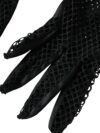 Mănuși din plasă negre Dolce & Gabbana pentru femei - imagine 2