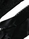 Mănuși din plasă negre Dolce & Gabbana pentru femei - imagine 4