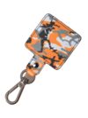 Dolce & Gabbana Husa pentru Airpods din piele cu imprimeu multicolor de camuflaj - imagine 2