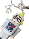 Dolce & Gabbana Breloc Multicolor cu Logo Metalic Astronaut - imagine 3