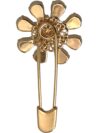 Broșă Dolce & Gabbana din cristal floral aurit - imagine 4