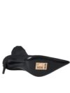 Cizme cu toc stiletto negre din denim Dolce & Gabbana - imagine 6