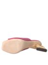 Sandale cu toc Dolce & Gabbana Fuchsia DG Logo - imagine 6