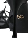 Sandale cu toc înalt din plasă Dolce & Gabbana - imagine 7
