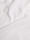 Balenciaga Tricou alb din bumbac cu guler rotund și mâneci scurte - imagine 8
