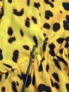 Dolce & Gabbana Bluză cu mâneci lungi, imprimeu leopard galben - imagine 5
