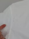 Dolce & Gabbana Top Alb din Bumbac cu Guler și Butoni Decorativi - imagine 4