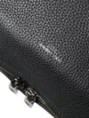 Geantă pentru bărbați Dolce & Gabbana din piele neagră cu margini texturate și curea de umăr - imagine 7