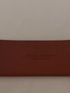 Dolce & Gabbana Brown Wide Waist Design Leather Gold Metal Buckle Belt - imagine 7