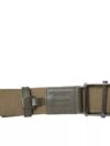 Dolce & Gabbana Brown Canvas Square Metal Buckle Men Belt - imagine 5