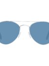 Ochelari de soare Zegna Couture Silver pentru bărbați - imagine 2