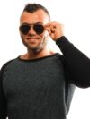 Ochelari de soare Zegna Couture pentru bărbați - imagine 4