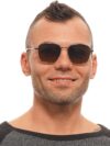 Ochelari de soare Ted Baker gri pentru bărbați - imagine 4