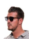 Ochelari de soare unisex Web Gray - imagine 5