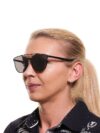 Ochelari de soare negri unisex Web - imagine 4