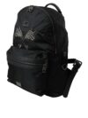 Dolce & Gabbana Black Nylon Crown Embellished Backpack Bag - imagine 3