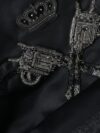 Dolce & Gabbana Black Nylon Crown Embellished Backpack Bag - imagine 7