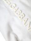 Dolce & Gabbana White Nylon Rubber Logo Backpack Rucksack Bag - imagine 8