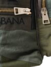 Dolce & Gabbana Military Green Patchwork Rucksack Backpack Bag - imagine 7