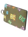 Dolce & Gabbana Army Green Teddy Bear Leather Women Card Holder Wallet - imagine 3