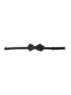 Dolce & Gabbana Navy Blue Silk Patterned Adjustable Men Papillon Bow Tie - imagine 2