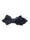 Dolce & Gabbana Navy Blue Silk Patterned Adjustable Men Papillon Bow Tie - imagine 4