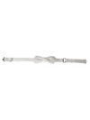 Dolce & Gabbana White Silk Adjustable Neck Men Papillon Bow Tie - imagine 2