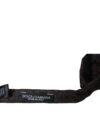 Dolce & Gabbana Brown Fantasy Silk Wool Adjustable Neck Men Bow Tie - imagine 5