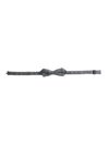 Dolce & Gabbana Gray Silk Patterned Adjustable Neck Men Bow Tie - imagine 2