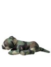 Dolce & Gabbana Multicolor Camouflage Animal Silhouette Keychain Keyring - imagine 4