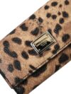 Dolce & Gabbana Pouch pentru chei din PVC cu model leopard maro - imagine 4