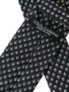 Dolce & Gabbana Black 100% Silk Patterned Adjustable Men Tie - imagine 4