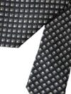 Dolce & Gabbana Black 100% Silk Patterned Adjustable Men Tie - imagine 5