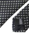Dolce & Gabbana Black 100% Silk Patterned Adjustable Men Tie - imagine 6