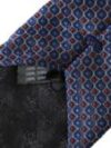 Dolce & Gabbana Navy Blue Silk Patterned Adjustable Men Tie - imagine 7