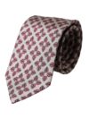 Dolce & Gabbana Beige Lady Bug Print Silk Adjustable Men Tie - imagine 2