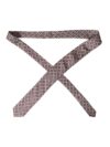 Dolce & Gabbana Beige Lady Bug Print Silk Adjustable Men Tie - imagine 3