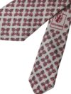Dolce & Gabbana Beige Lady Bug Print Silk Adjustable Men Tie - imagine 6