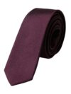 Dolce & Gabbana Bordeaux Solid 100% Silk Adjustable Men Tie - imagine 2
