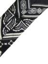 Cravată Dolce & Gabbana Neagră cu Model 100% Mătase Ajustabilă - imagine 6