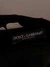 Fustă creion Dolce & Gabbana cu flori baroce negre și albe, cu cristale - imagine 7